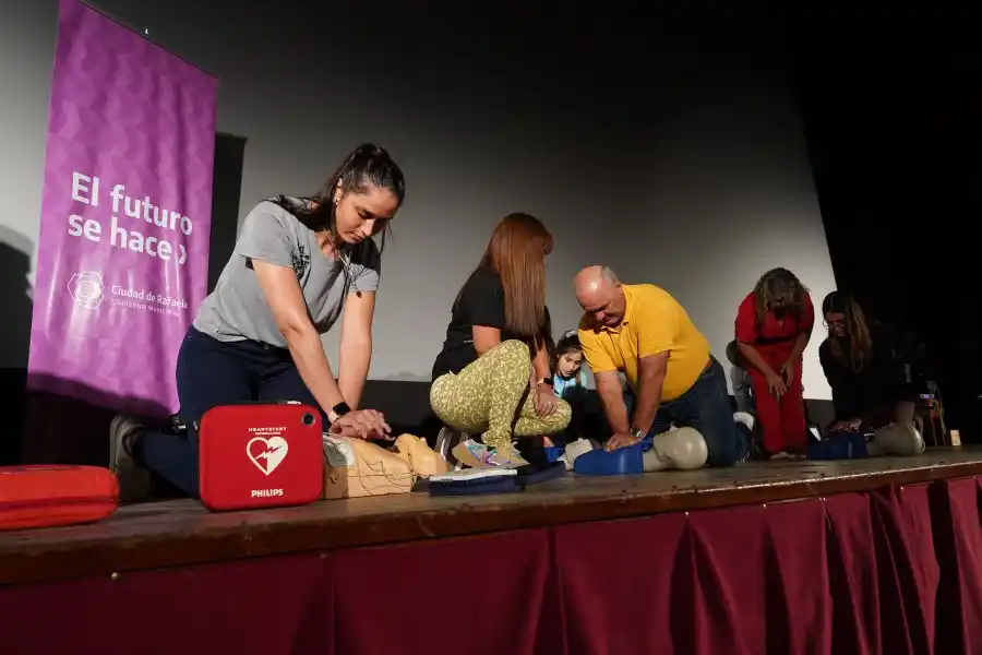 Se concretó el 1º curso de RCP y Primeros Auxilios del año