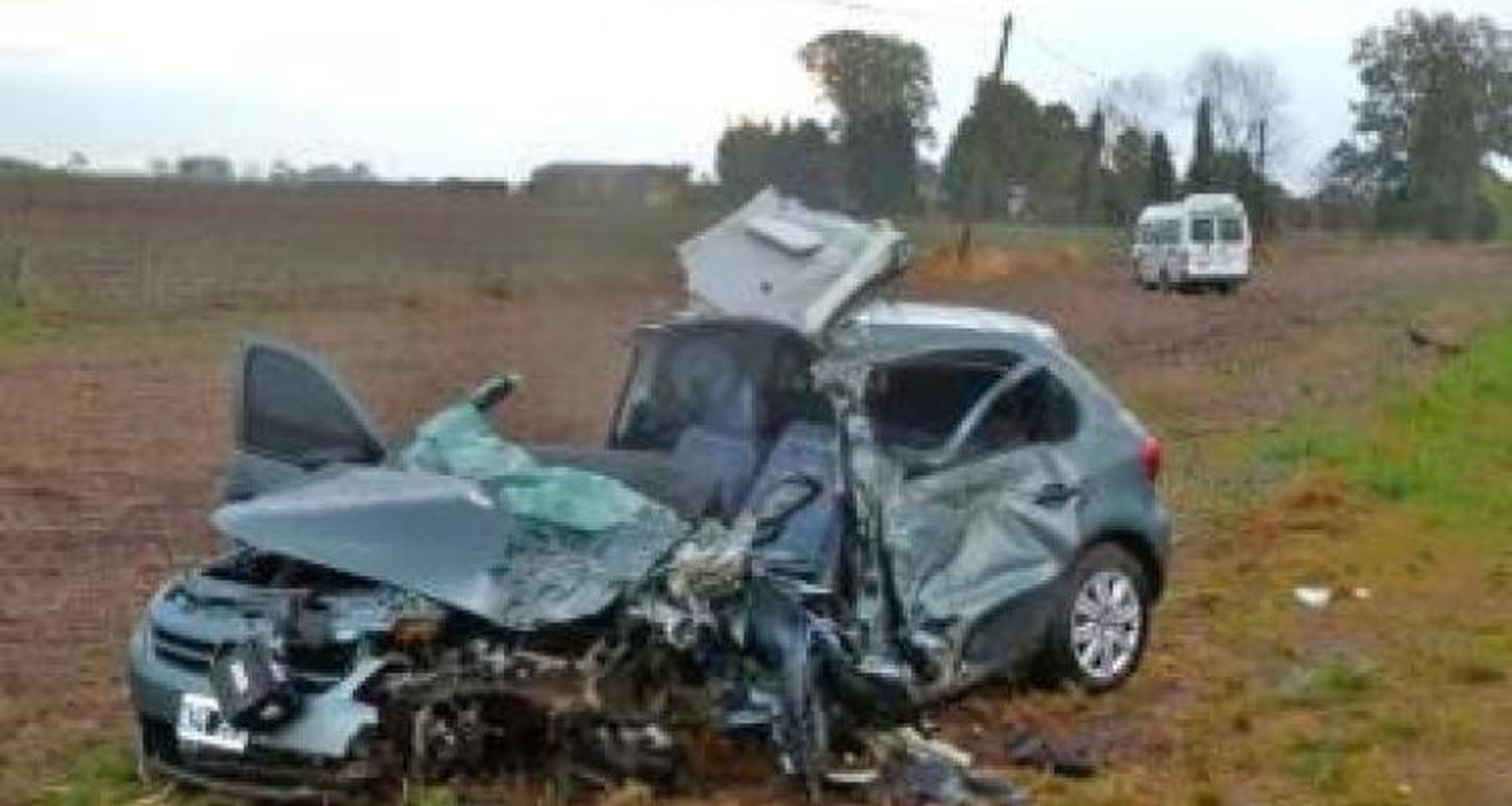 Tras el trágico accidente, Santa Lucía reclama por el estado de la ruta de acceso