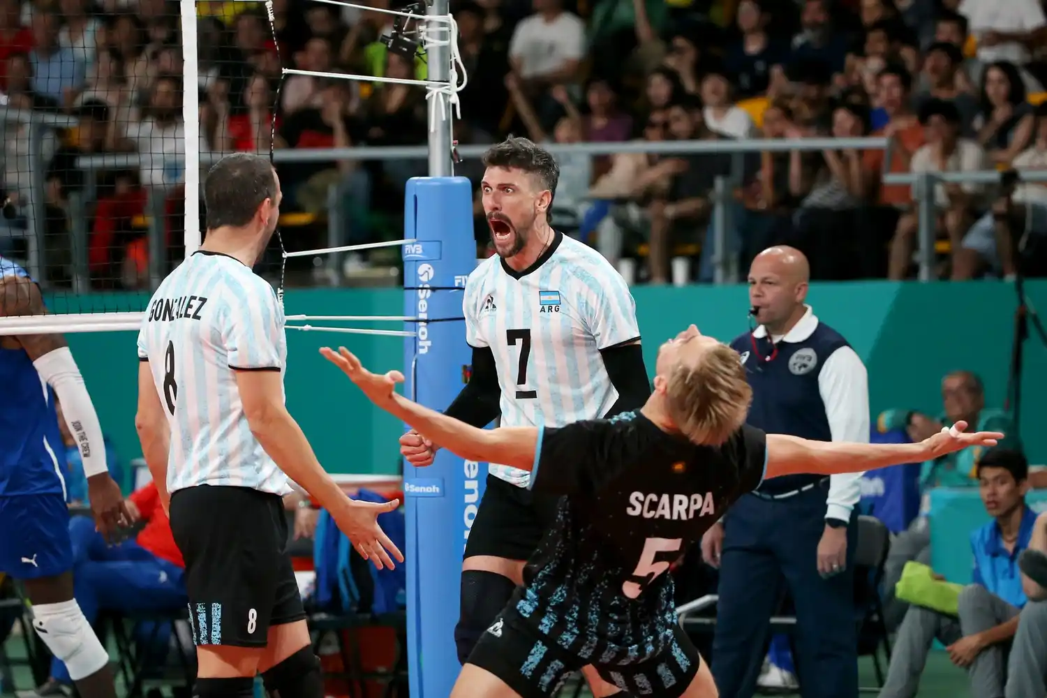 Argentina derrotó 3-1 a Cuba y defenderá el oro logrado en Lima