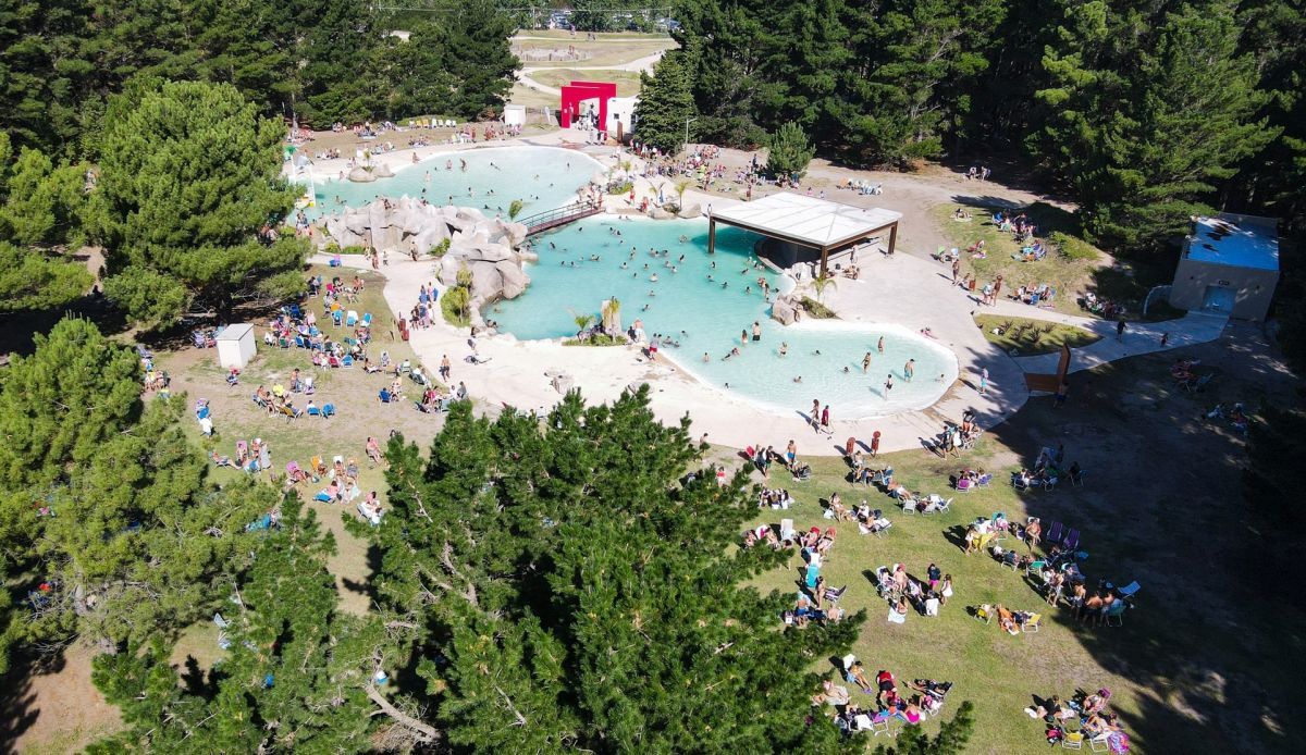 El complejo recreativo multiplicó la cantidad de visitantes al balneario San Cayetano