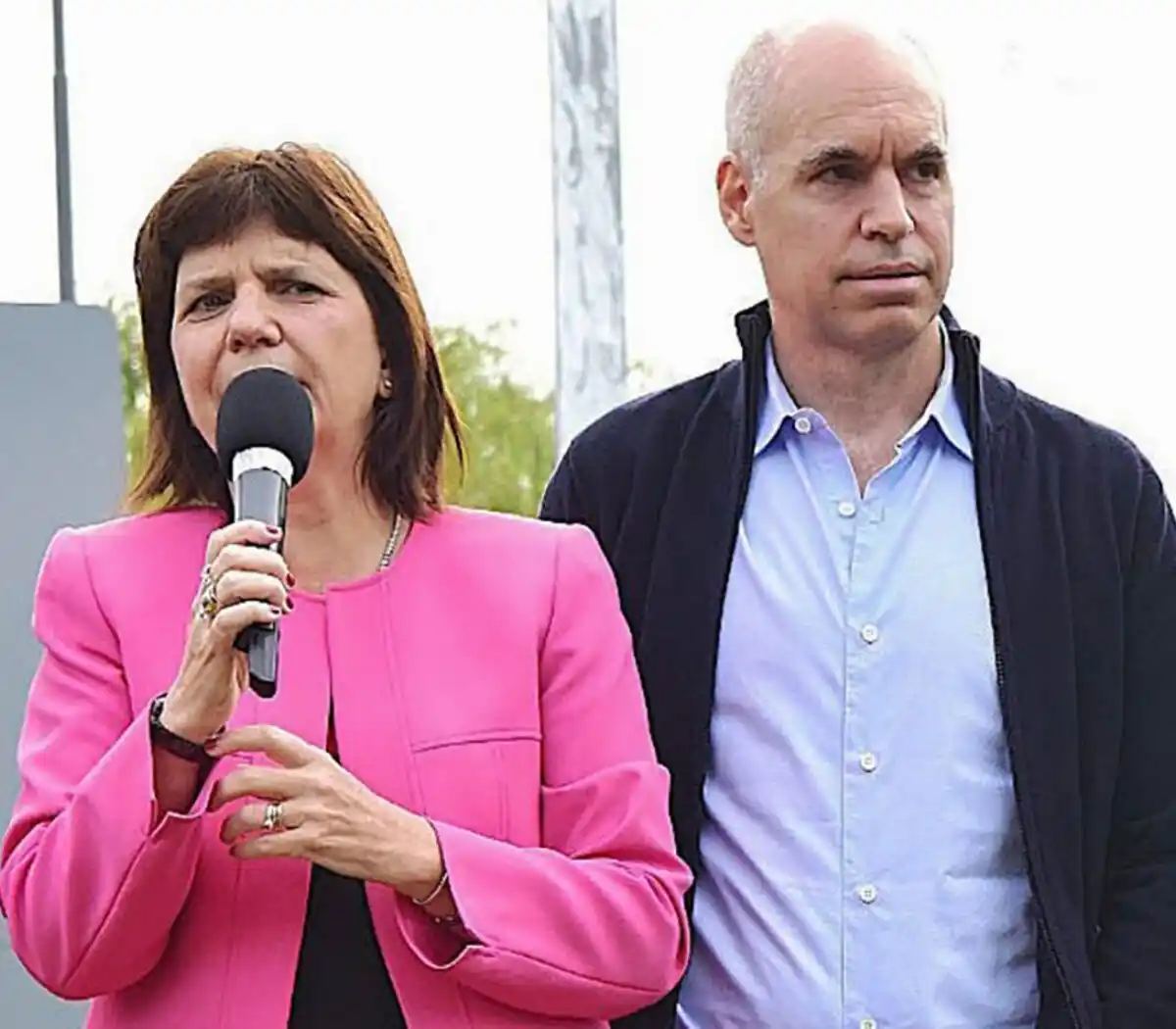 Los dirigentes se mostraron juntos en su visita a Lomas de Zamora.