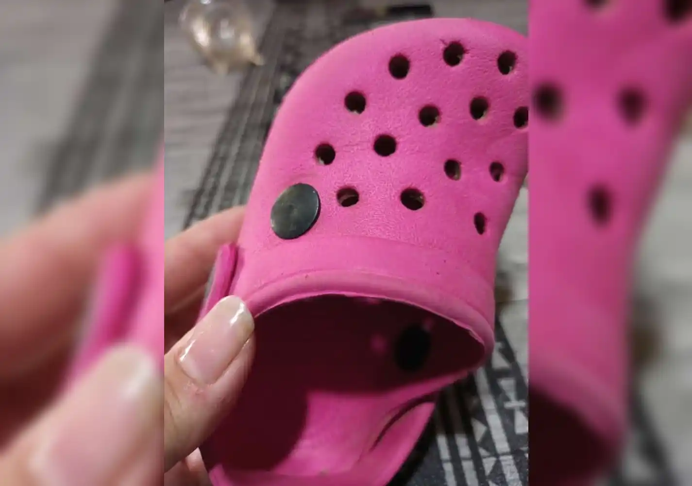 Buscan Crocs perdidas