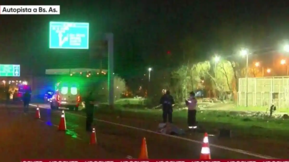 Tragedia vial: murió un ciclista atropellado por un camión