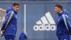 Boca se entrenó y Battaglia definió el equipo