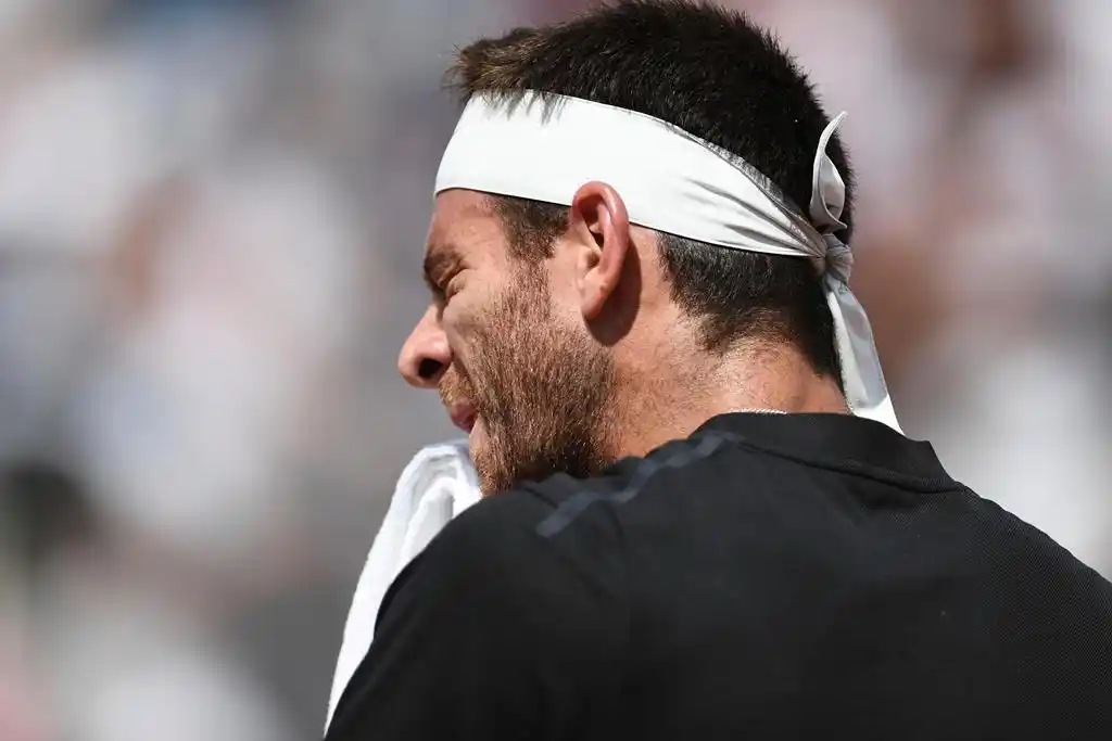Malas noticias para Del Potro: se fracturó y deberá ser intervenido quirúrgicamente 