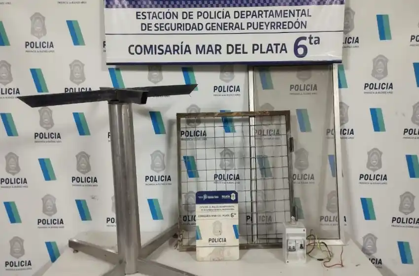 Capturan a dos delincuentes que robaron una casa en el barrio Libertad
