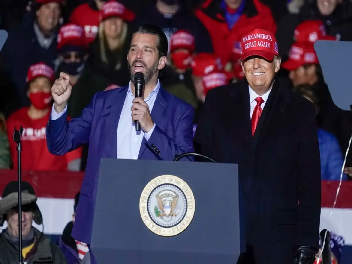 El hijo mayor de Trump contrajo coronavirus
