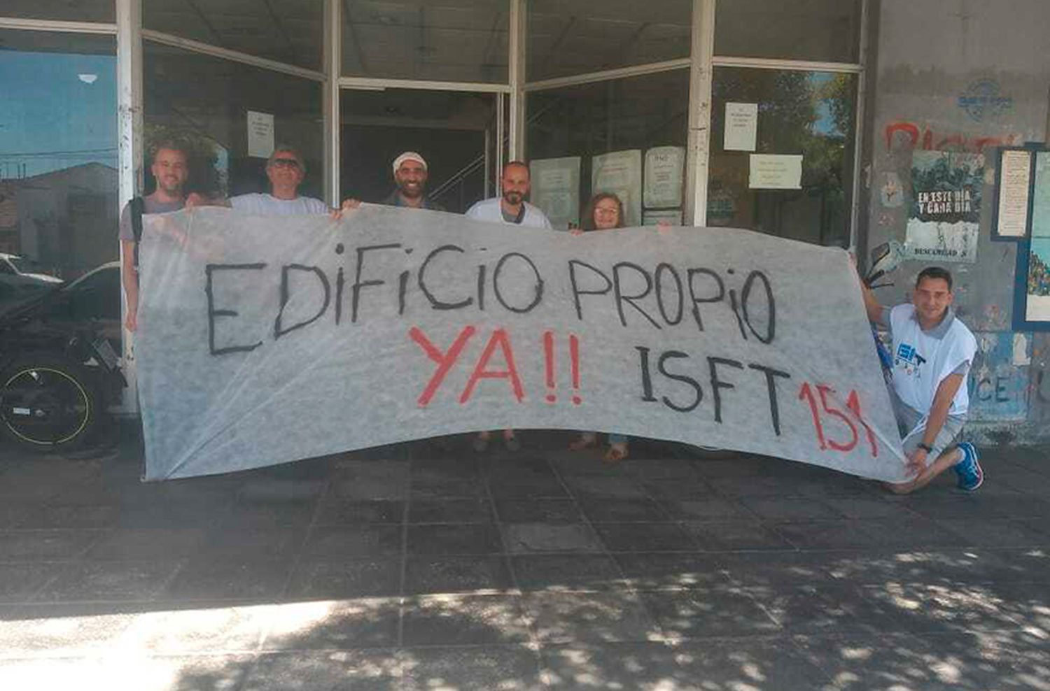 El ISFT 151 reclama por un edificio propio desde hace casi una década