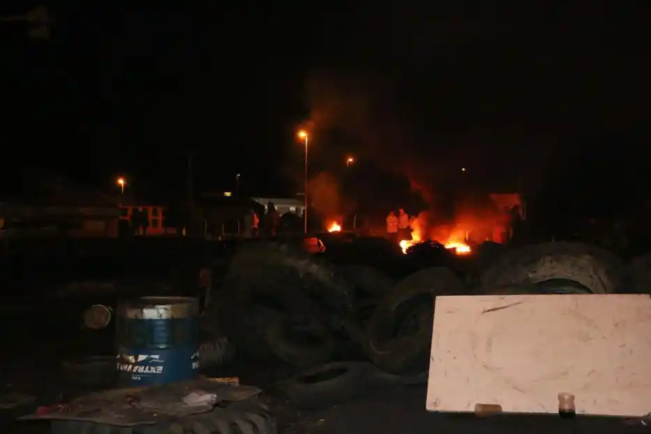 Liberaron el acceso al   Parque Industrial tras una orden de UOM central