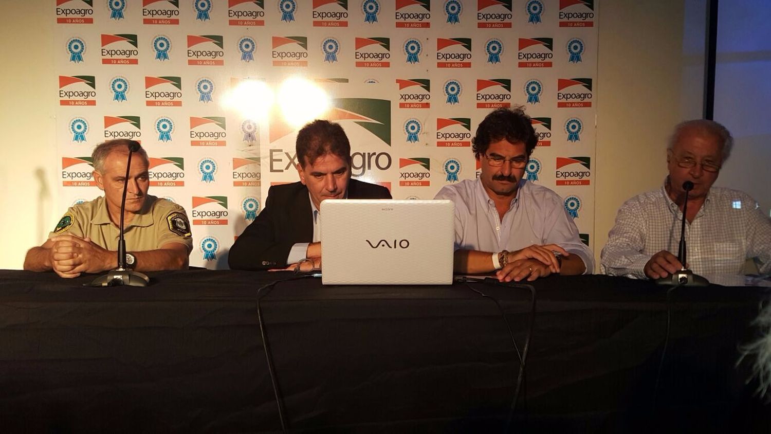 Sarquís y Ritondo en Expoagro