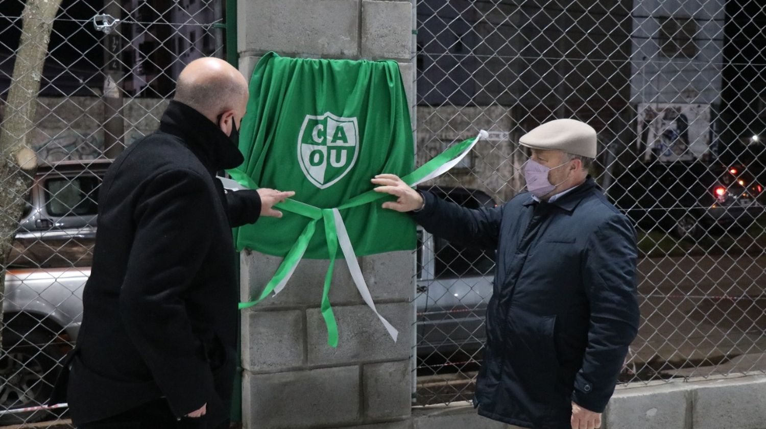 Horacio Taccone: “Convertimos un terreno baldío en un playón deportivo”