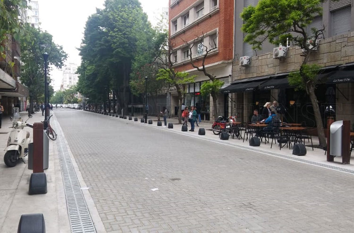 Microcentro: "La accesibilidad no se contempló para nada en la obra"