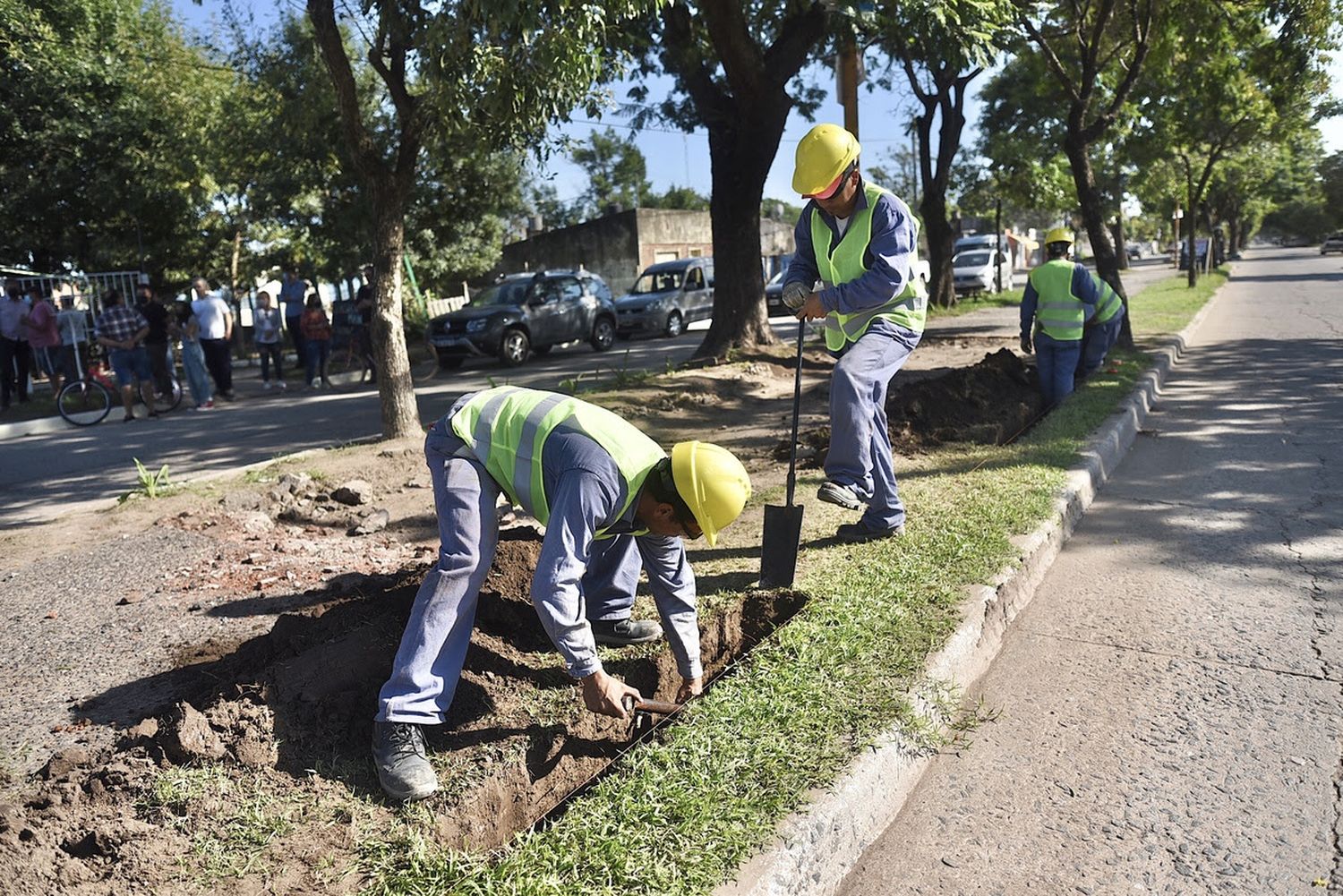 Avanza la mejora del bulevar 12 de Octubre