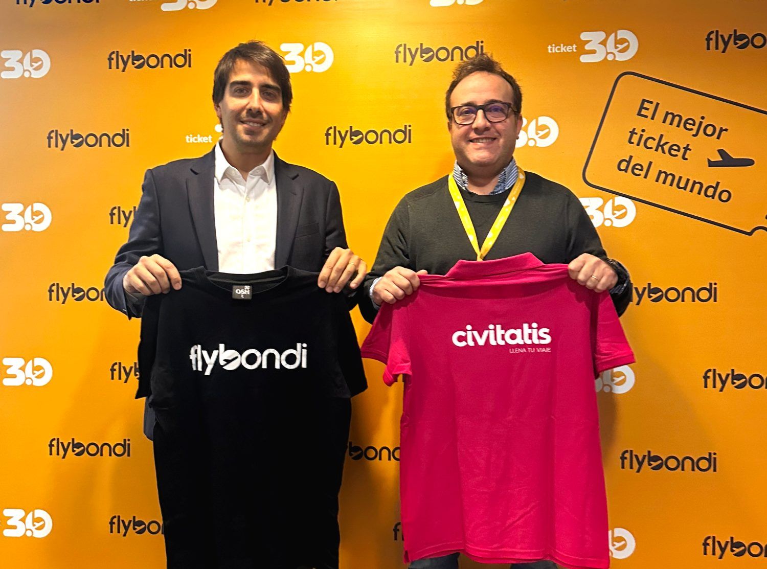 Flybondi y Civitatis firman acuerdo de colaboración