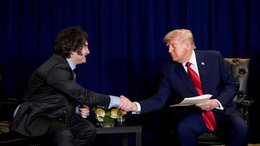 Donald Trump elogió el triunfo de La Libertad Avanza en las elecciones y dijo que EEUU ganó "mucho dinero"