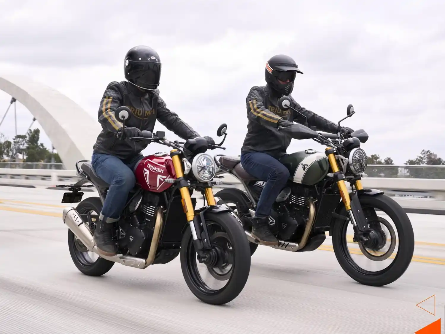 Para la marca Triumph, el beneficio está disponible para la compra los modelos Scrambler 400X y la Speed 400.
