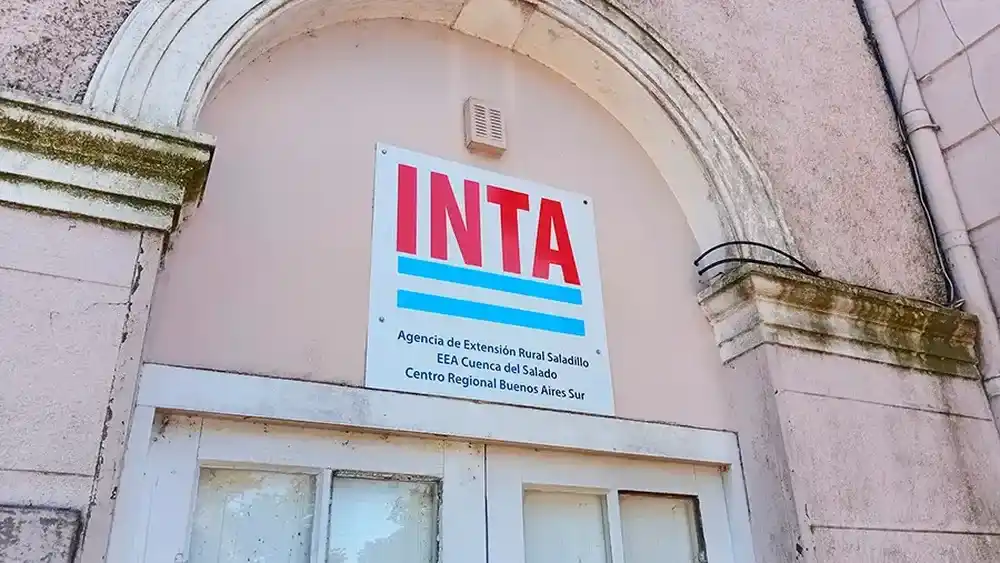 La sede de la Agencia de Extensión Rural del INTA en Saladillo.