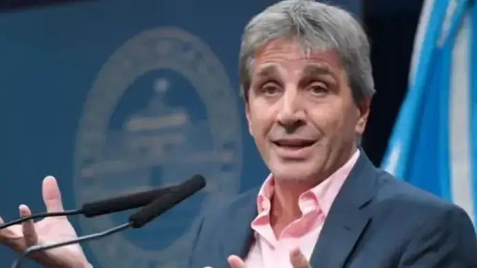 Luis Caputo, ministro de Economía.