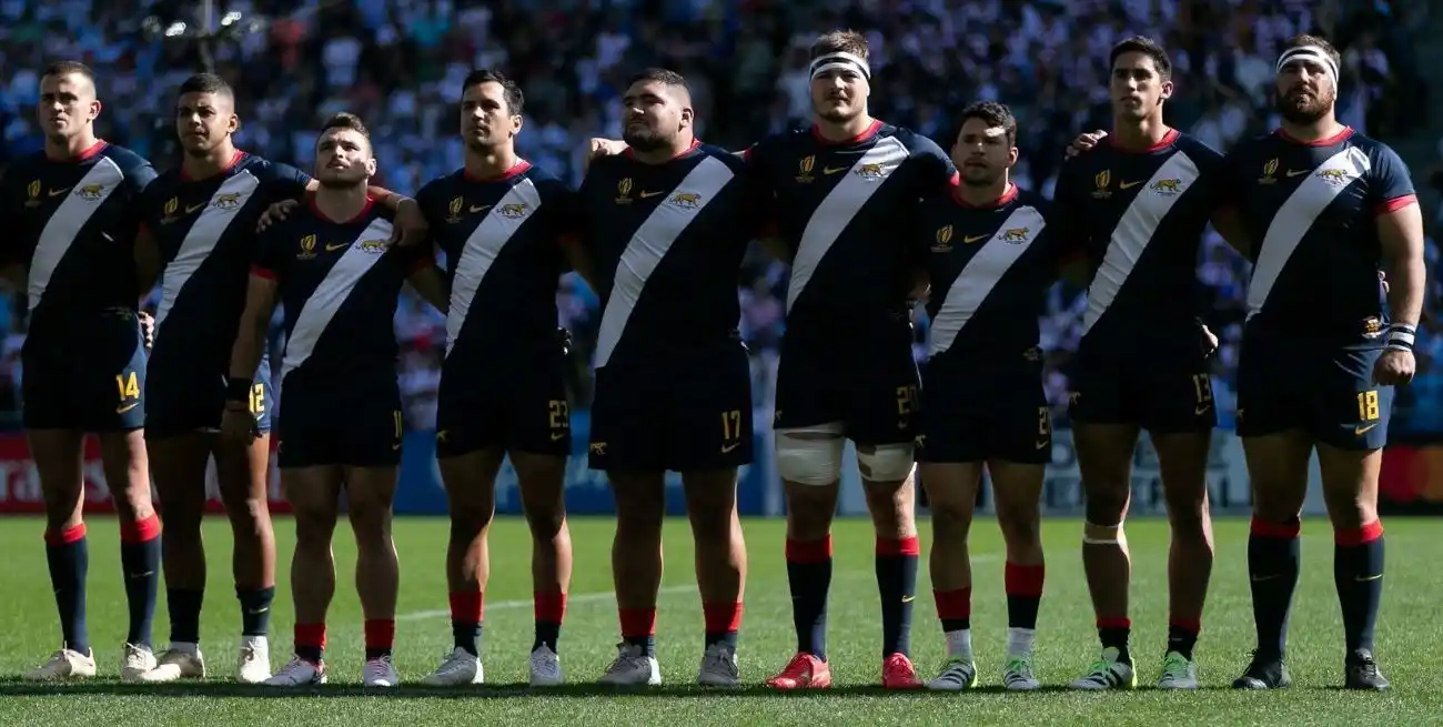 Como ante Japón, Los Pumas jugarán con la de los Granaderos con Inglaterra por el tercer puesto. Crédito: Prensa UAR.