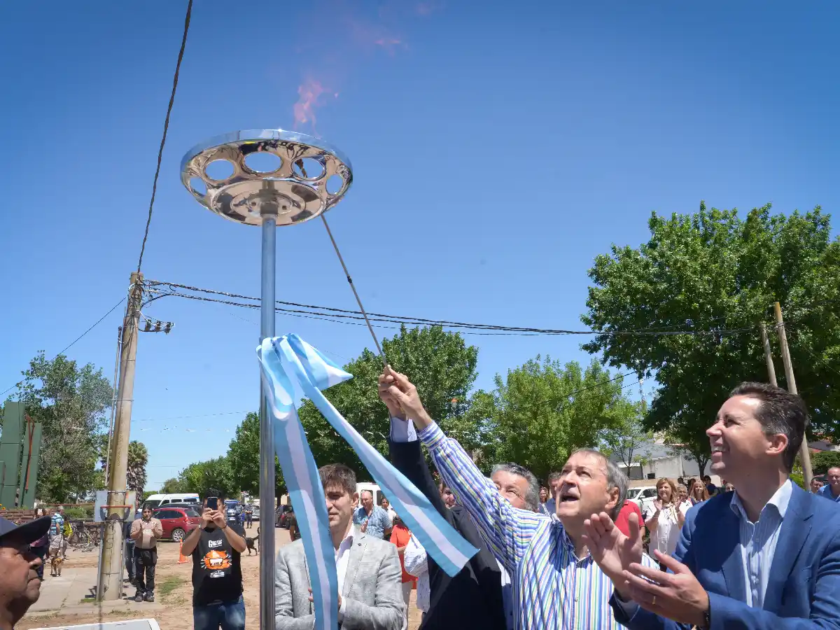 Gas natural, un sueño cumplido en cuatro nuevos pueblos de San Justo    