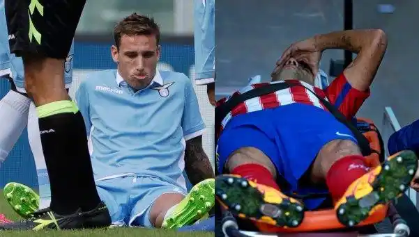 El Patón no tiene paz: Biglia y Augusto Fernández, lesionados