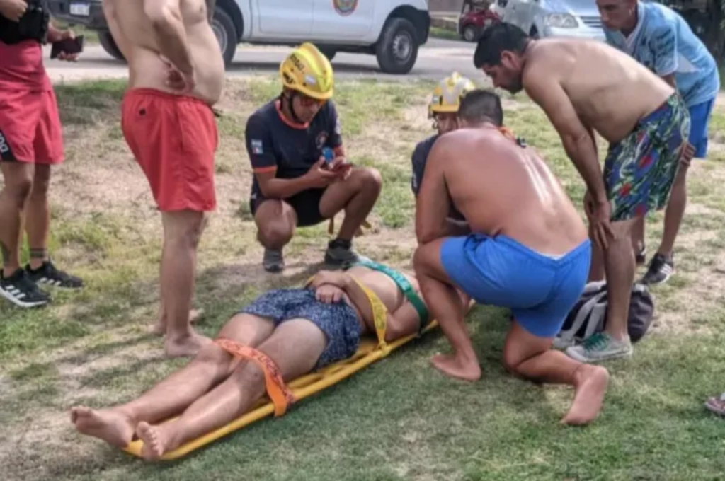El herido se encuentra bajo atención especializada.