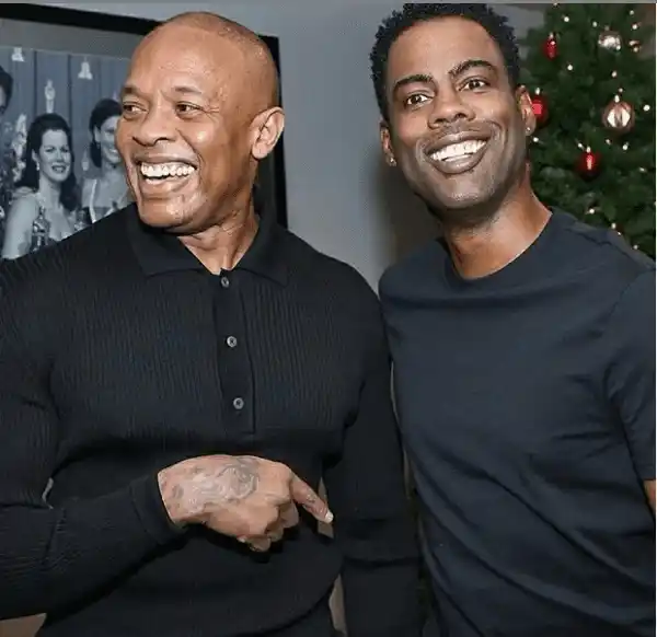 Dr. Dre con Chirs Rock. Foto: Instagram