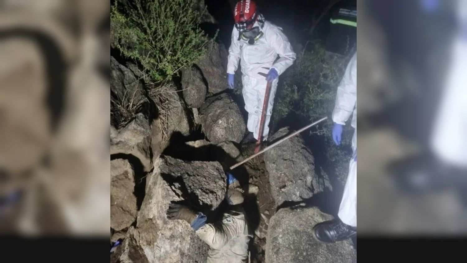 Intentó recuperar un enjambre y murió tras un desmoronamiento de piedras: era intensamente buscado