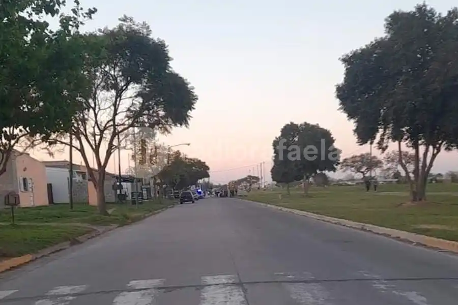 Accidente en JV González y Champagnat