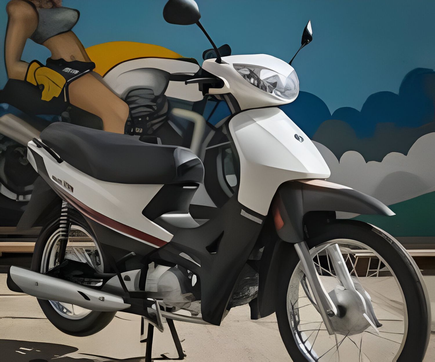 Le robaron la moto afuera de la escuela Normal