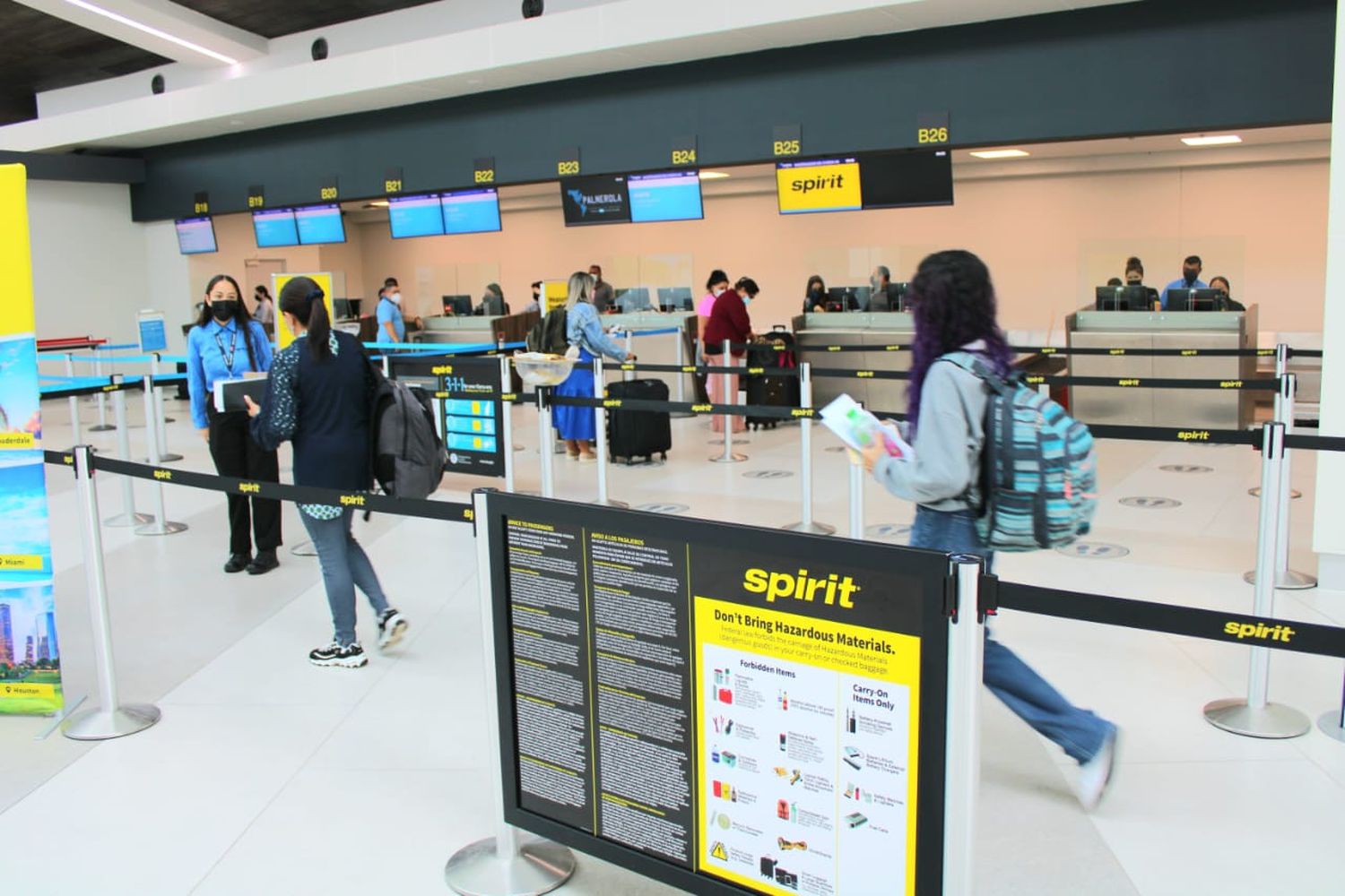 Spirit Airlines tendrá vuelos nocturnos en Palmerola