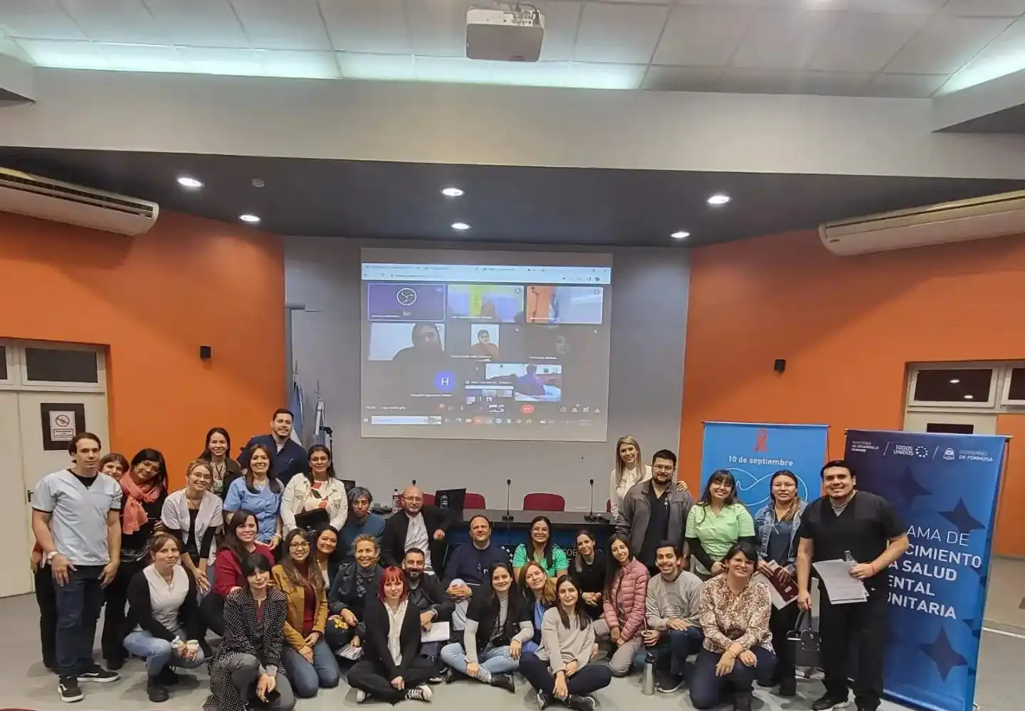 Se desarrolló el Encuentro Provincial de Equipos de Salud Mental del Ministerio de Desarrollo Humano