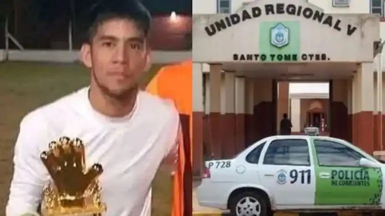 El fatal hecho ocurrió cuando el joven mientras caminaba por las calles de Santo Tomé.