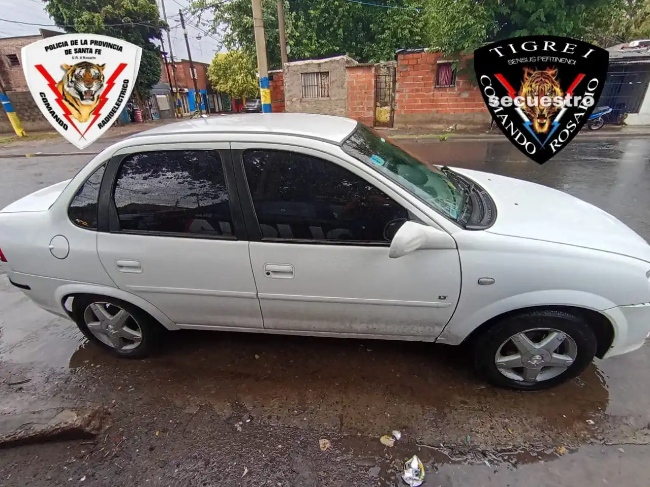 Detuvieron a un hombre que iba a bordo de un auto vinculado a un hecho delictivo en la zona noroeste.