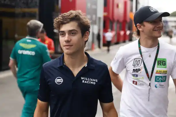 Colapinto repasó su temporada en la Fórmula 2.