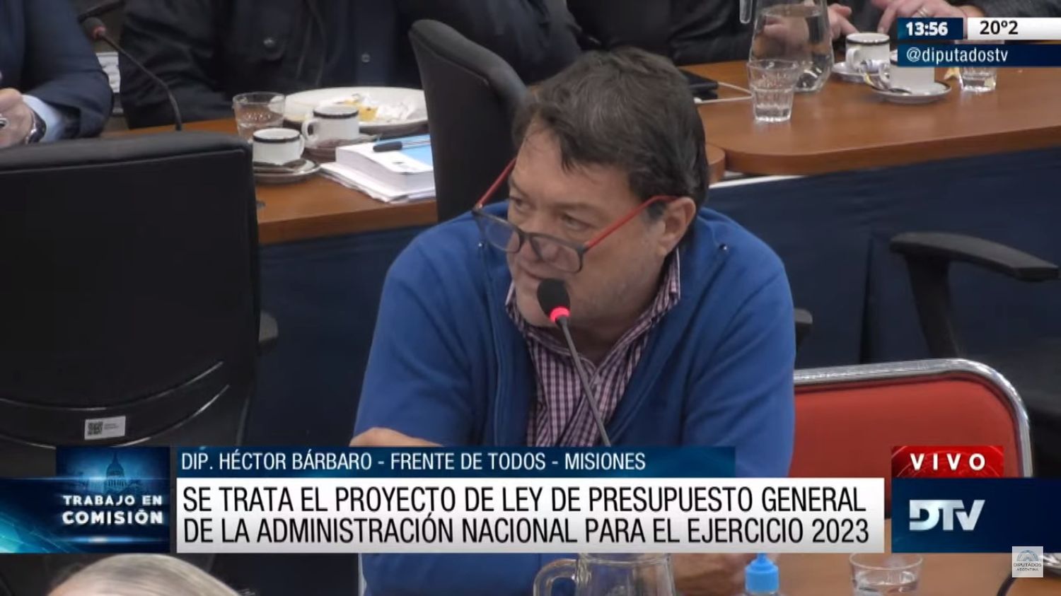 Diputados continúa trabajando en el Presupuesto para el 2023