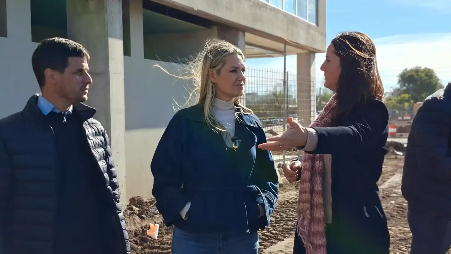Carolina Losada recorrió el Microestadio junto a Viotti: “Rafaela se va para arriba”