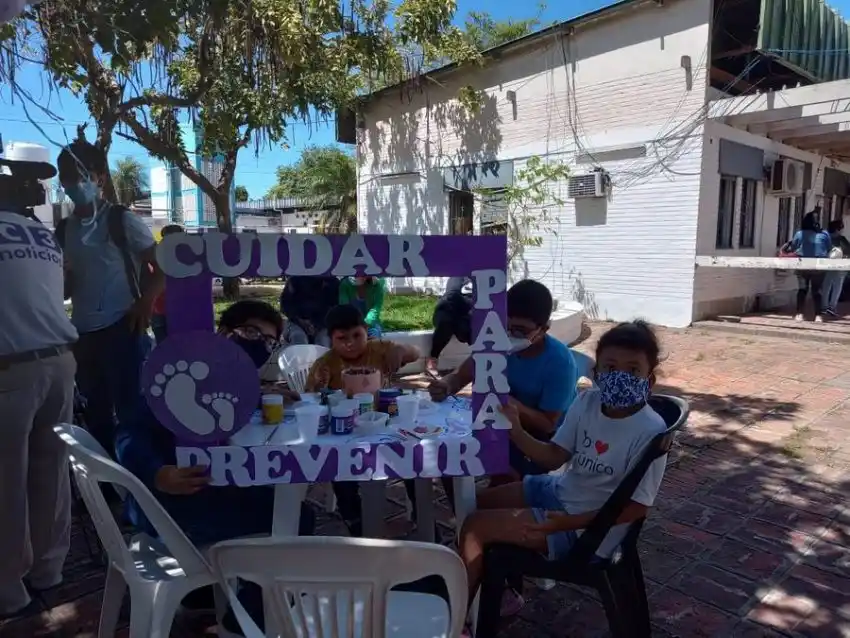 Para cerrar la semana mundial homenajearon a los niños prematuros y a sus familias