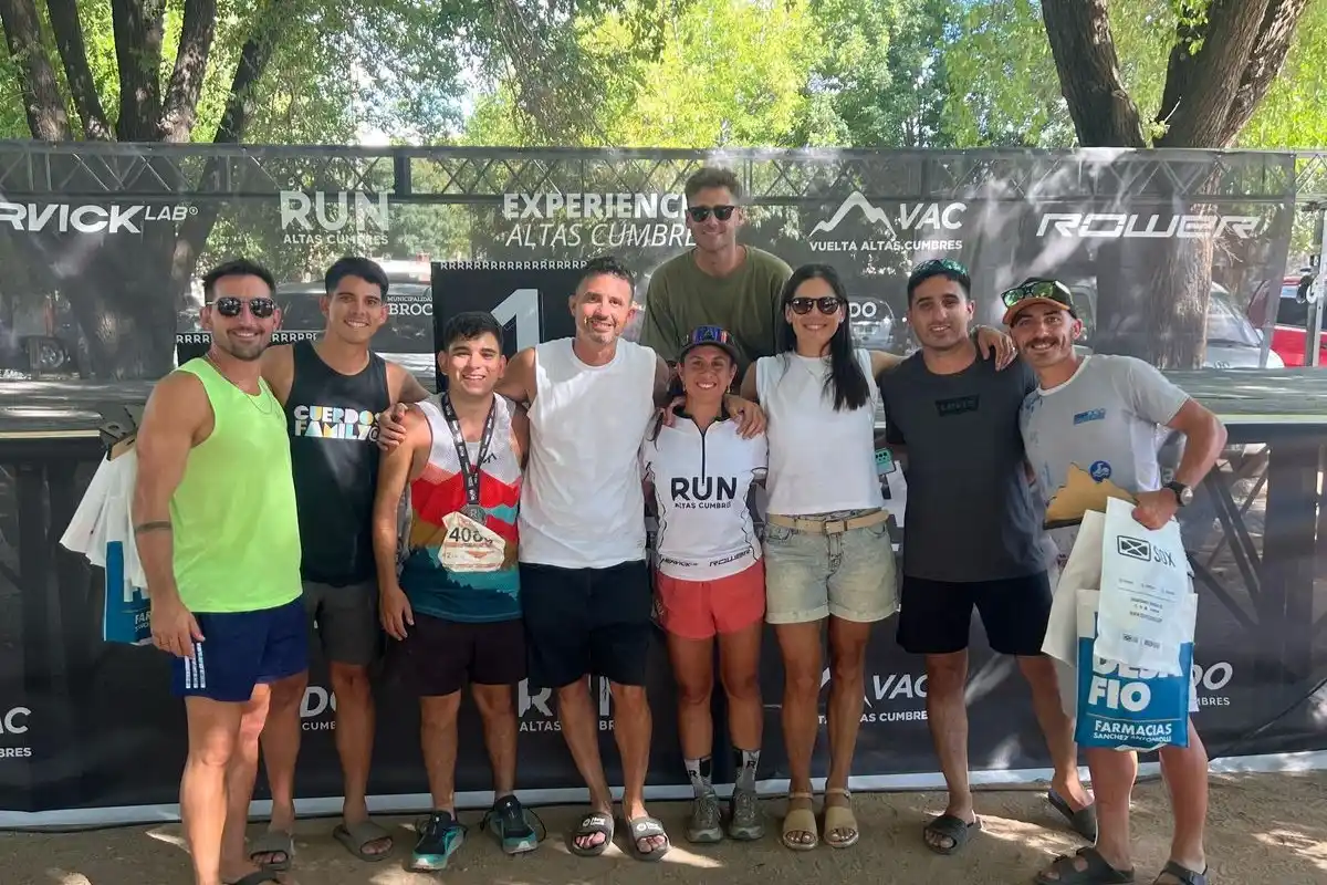 Sanfrancisqueños corrieron en las Altas Cumbres.