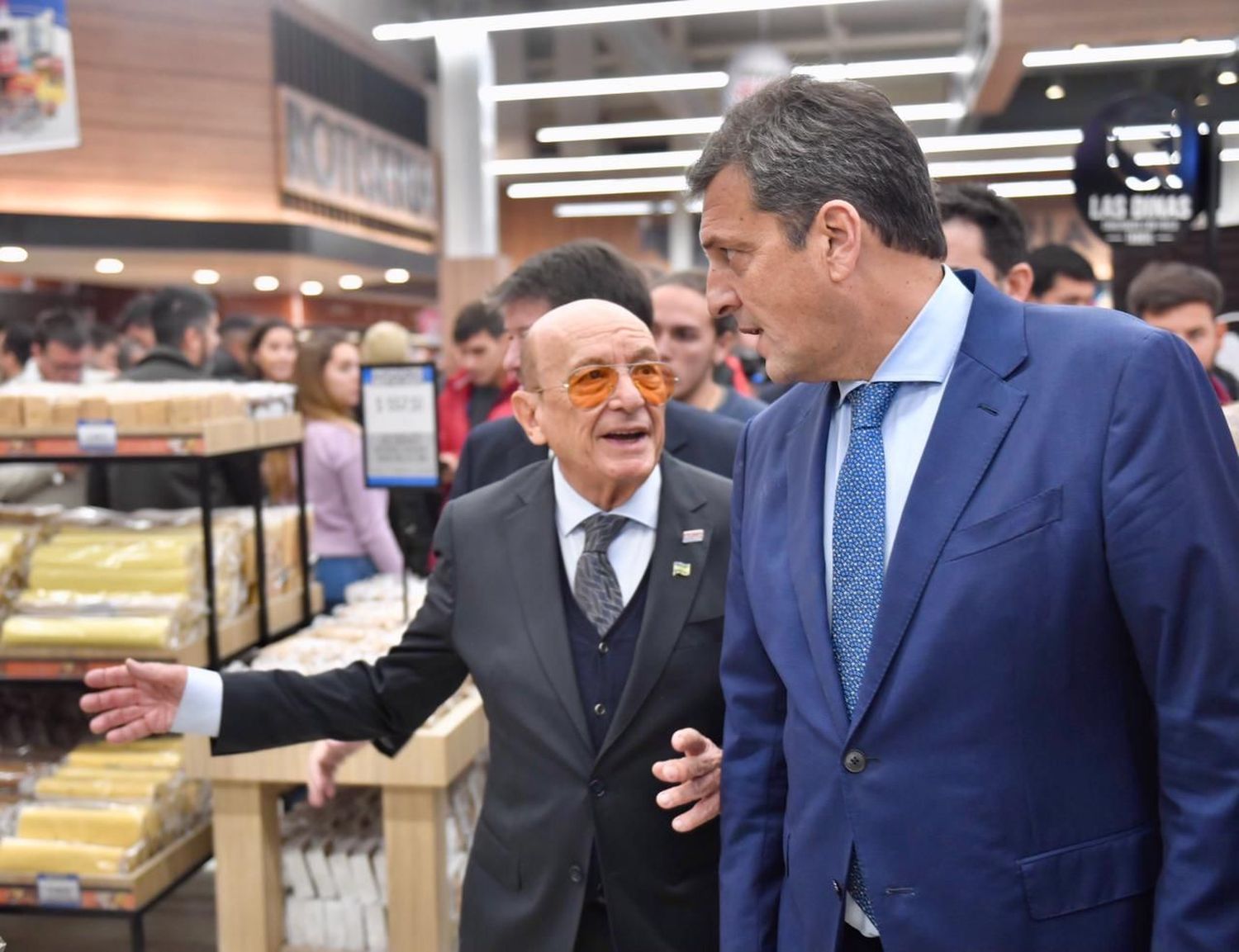 Massa en inauguración de Coto Tigre: "La Patria se construye con empresarios que tengan la vocación de crecer en el país"