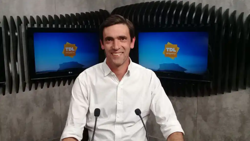 Rogelio Iparraguirre en el desayuno de Tandil Despierta