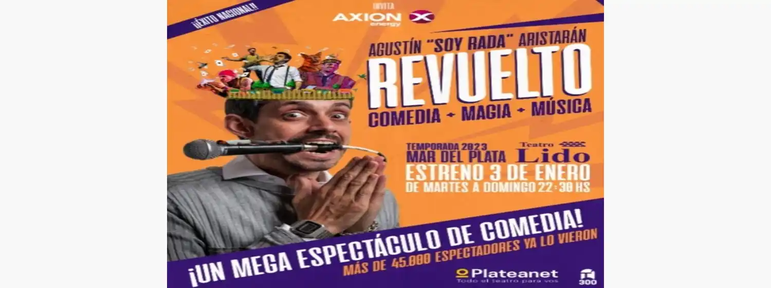 "Soy Rada" vuelve a Mar del Plata