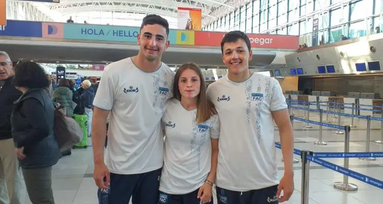 D’Estéfano, Butti  y Pérez, esperanzas sampedrinas  en Eslovaquia