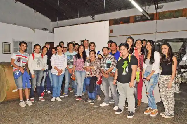 Alumnos de la ESJA visitaron nuestro Diario
