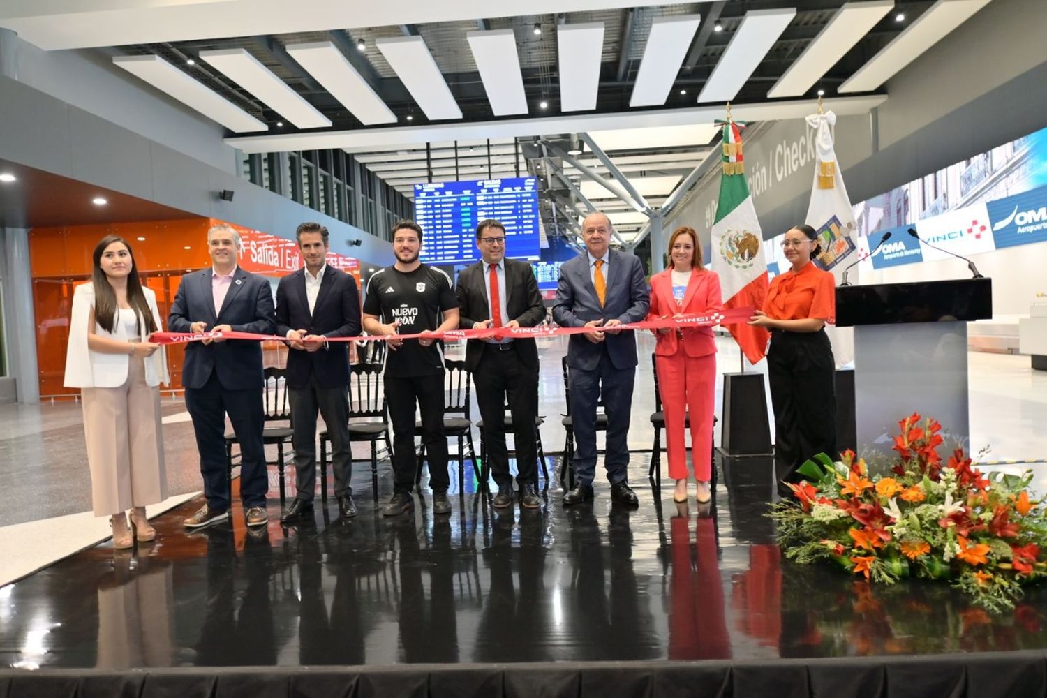 Avanza expansión del Aeropuerto de Monterrey; crece 34% capacidad de atención de pasajeros