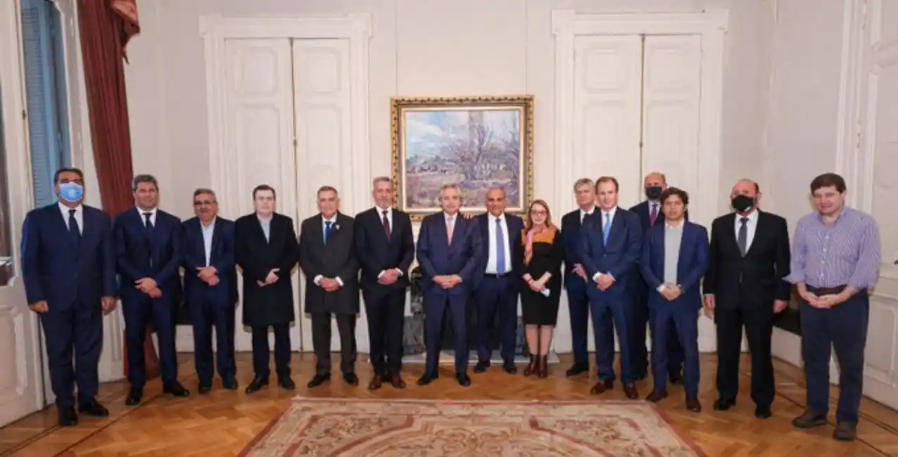 Fernández se reunió con los gobernadores y analizaron la coyuntura nacional