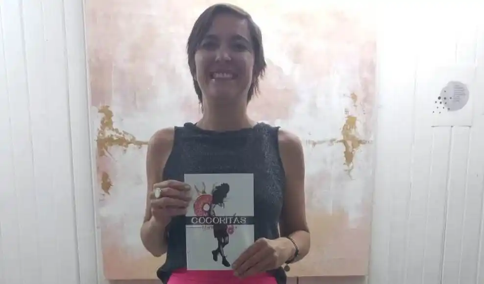 Martina Lasaga presentó su primer libro, “Cocoritas”
