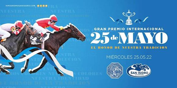 El 25 de Mayo se  celebra en el  Hipódromo de San Isidro