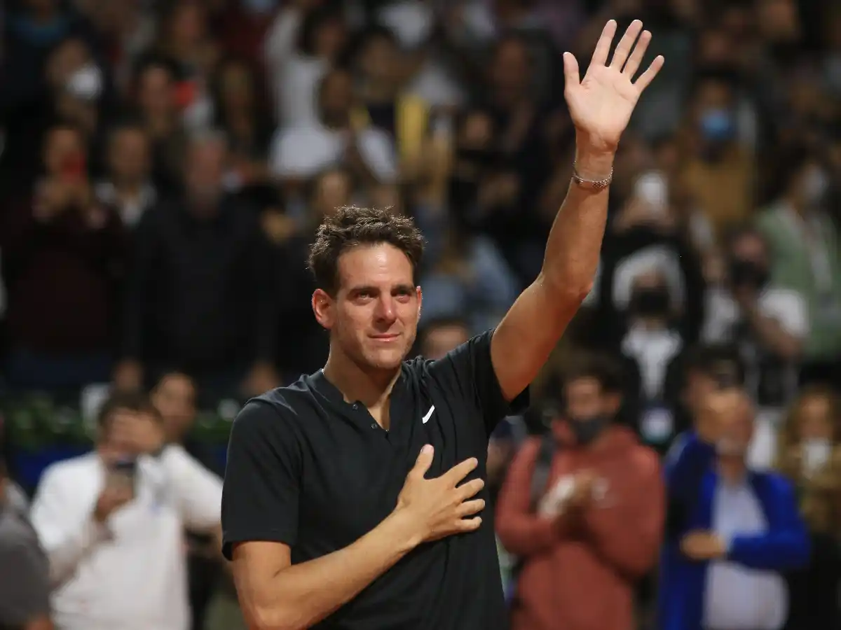 Del Potro, entre lágrimas: "Cumplí todos mis sueños en el tenis"