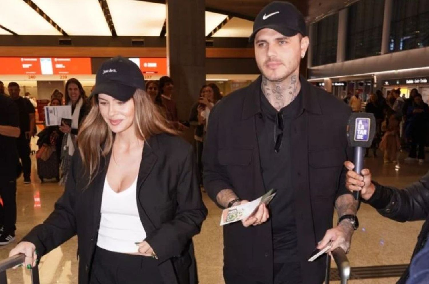 En medio del escándalo, la China Suárez y Mauro Icardi viajaron a Turquía